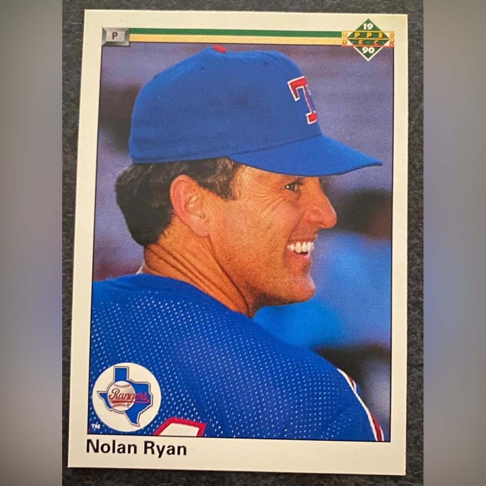 1990 Upper Deck #544  Nolan Ryan Texas Rangers Baseball Card